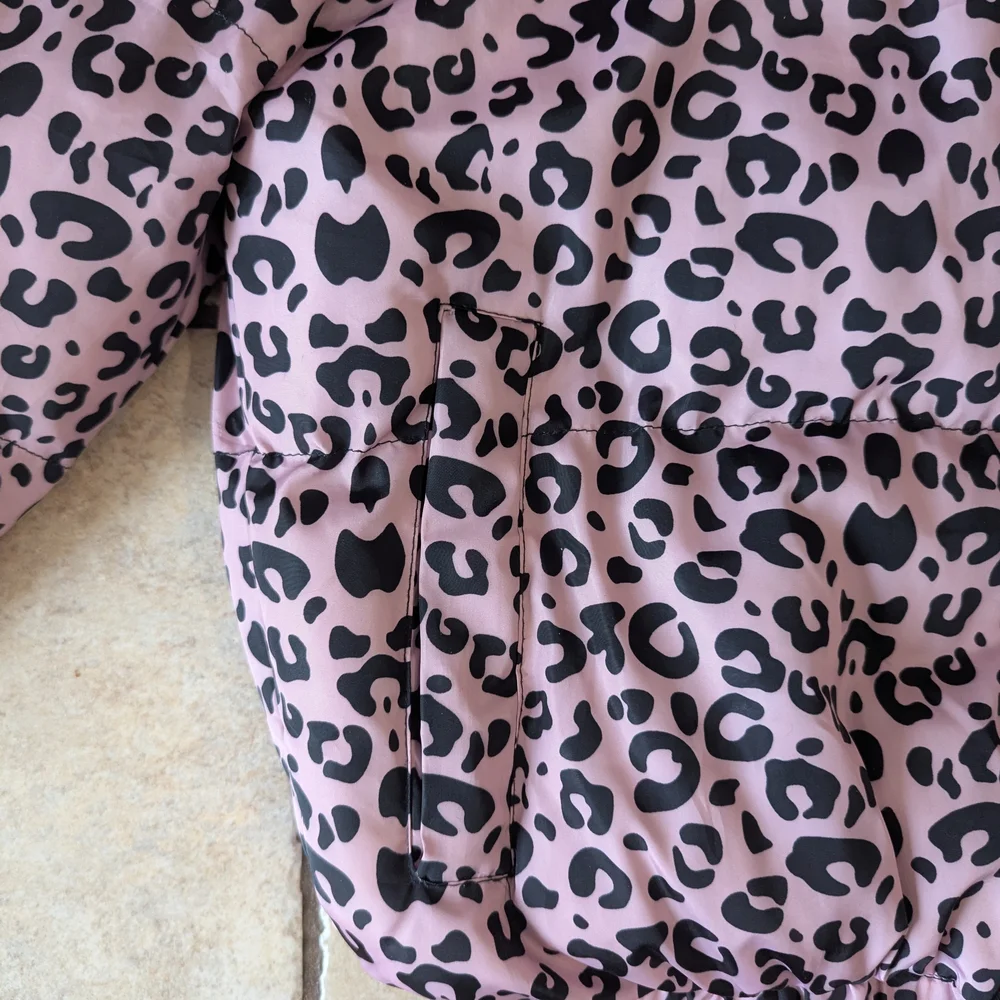 Pink Leopard Jacket XS - Picture 2 of 5
